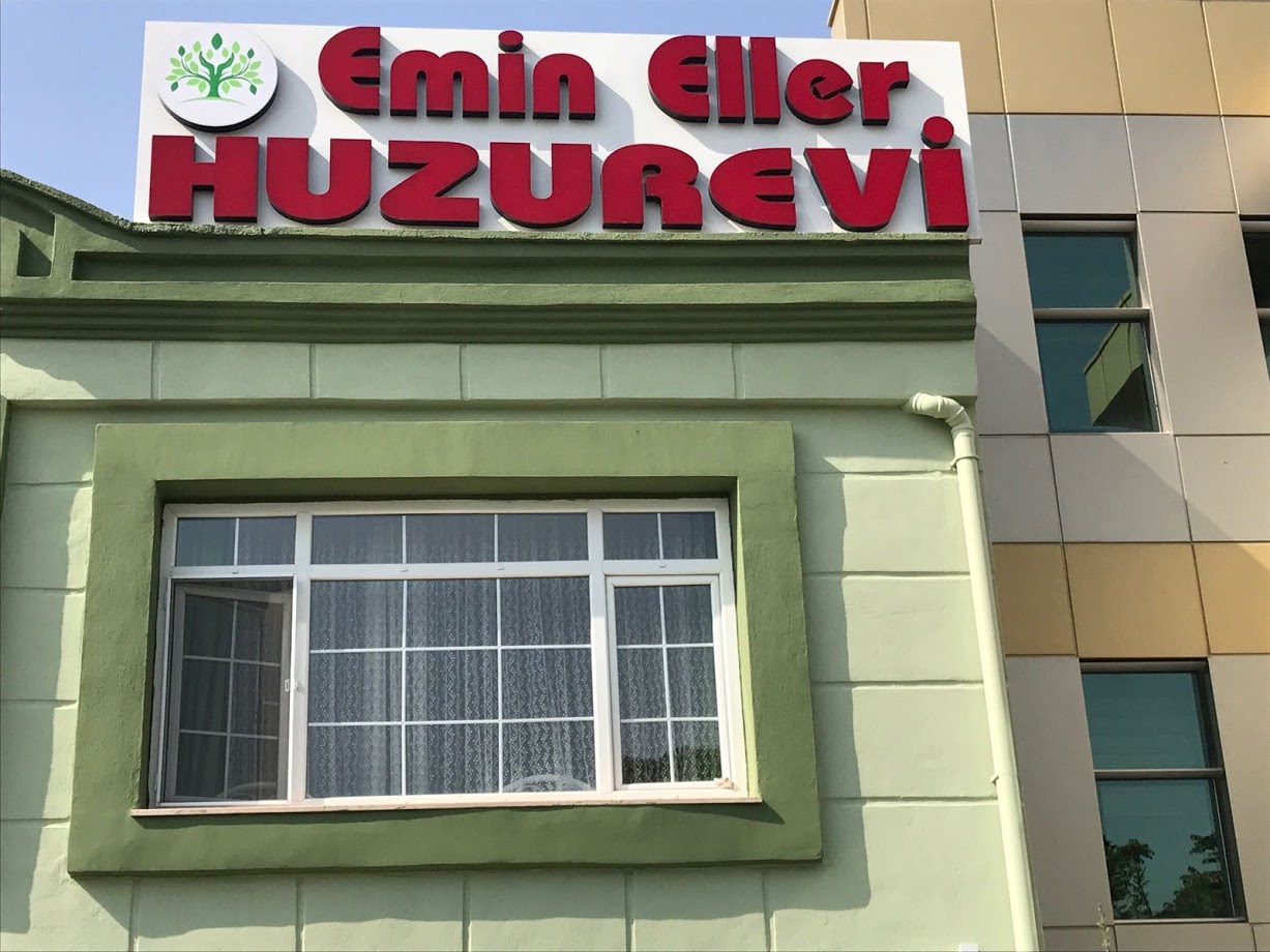 Çatıda kompozit kutu harf uygulaması | Ankara Reklamcı tabela